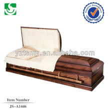 2015 best price solid wood casket
